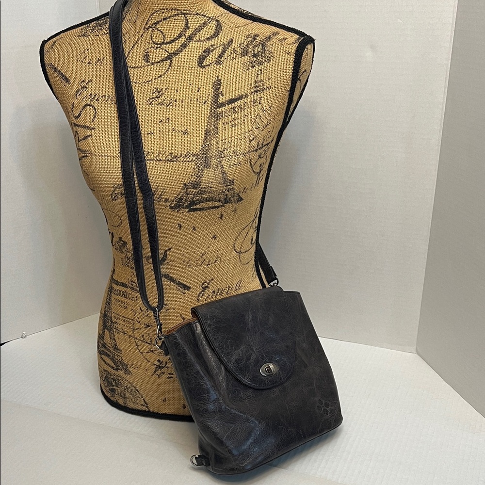PATRICIA NASH BELLISSIMI CONVERTIBLE BACKPACK DISTRESSED GLAZE COLOR - Picture 4 of 16